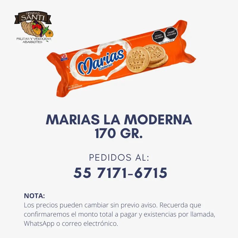 MARIAS LA MODERNA 170 GR.