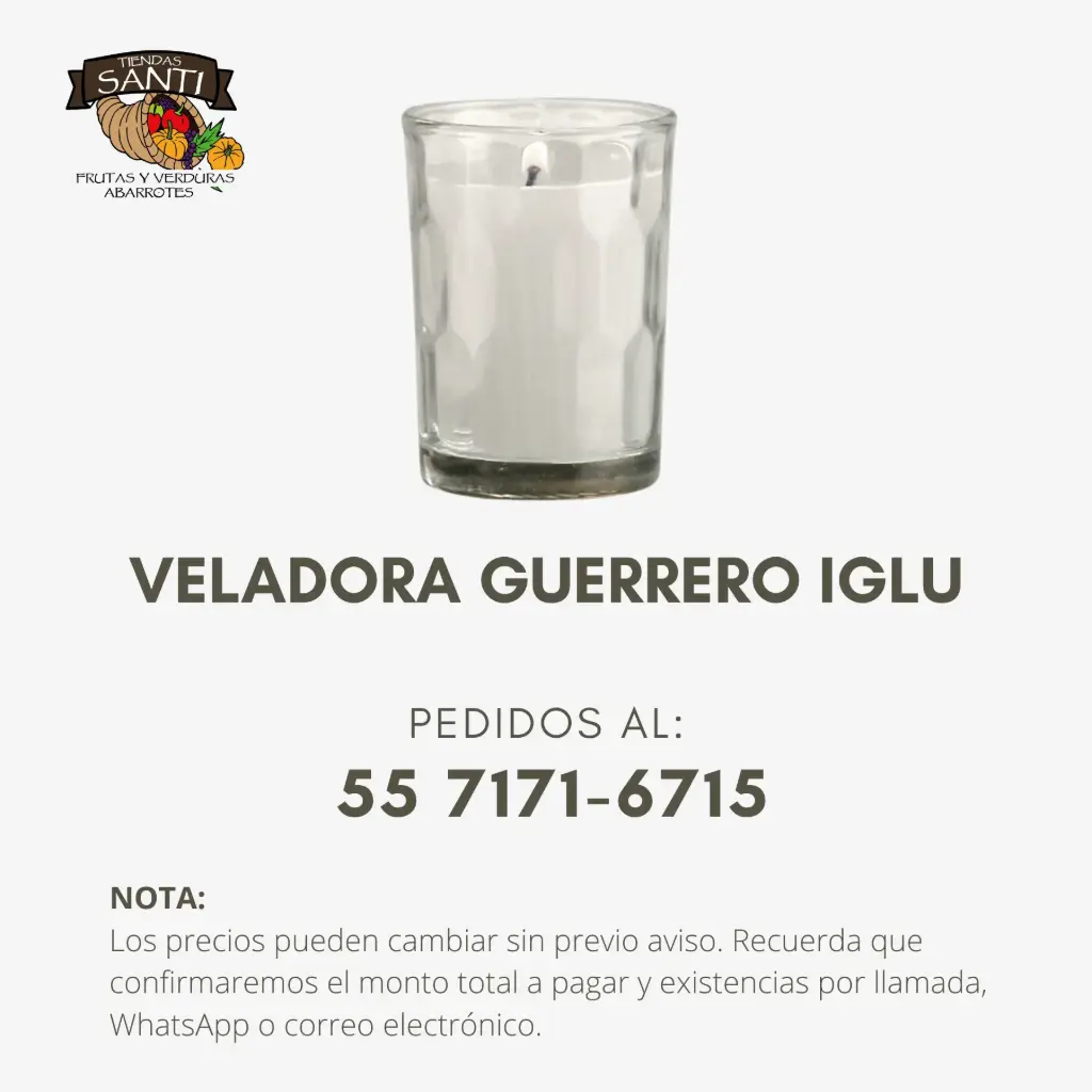 VELADORA GUERRERO IGLU