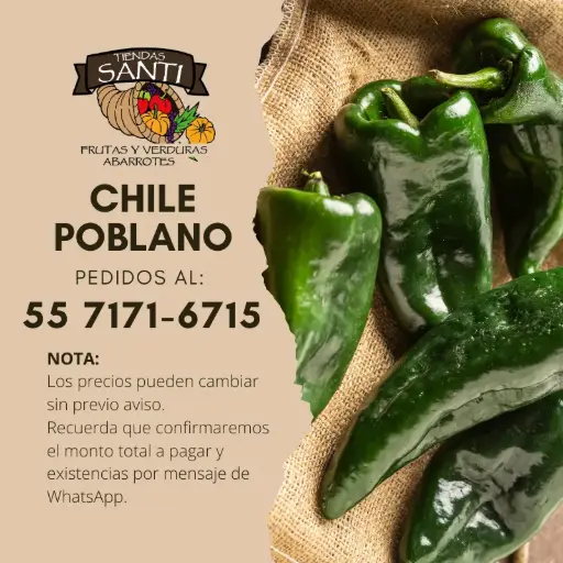 [POBLANO] CHILE POBLANO