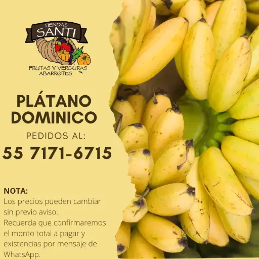 [DOMINICO] PLÁTANO DOMINICO